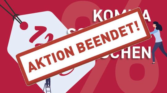 KOMMA SCHIEBEN WOCHEN